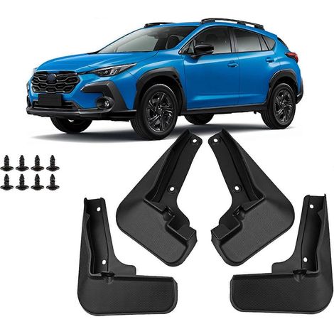 Bavettes de protection anti-éclaboussures compatibles avec Subaru Crosstrek 2024-2025, accessoires de protection avant et arrière, ensemble de 4 pièces (1/5)