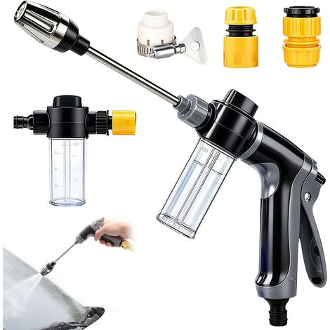 Nettoyeur Haute Pression, Pressure Washer Rotatif à 360°, Nettoyeur Haute Pression Waterblitz, Pistolet Nettoyeur Haute Pression, pour Arrosage, Lavage De Voiture (1/5)