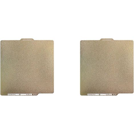 2X para Bambu Lab X1 P1S P1P Build Plate PEI Bed Texture Double Face Spring Steel 257x257MM para Lab P1 3D Printer()
