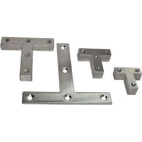 Edelstahl T-Verbinder (1/3)