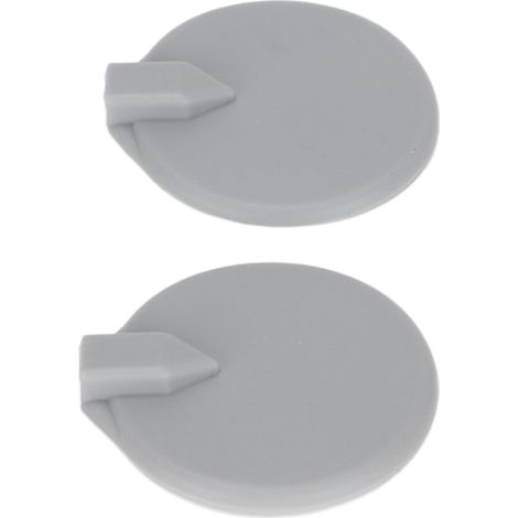électrodes rondes en silicone de 65 mm de diamètre pour appareil d'électrothérapie TENS minceur (1/5)