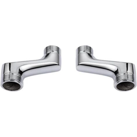 Mitigeur excentrique pour bain/douche, réducteur coudé en laiton, bras pivotant réglable, raccord excentrique 1/2" à 3/4", raccord excentrique pour WC (1/3)