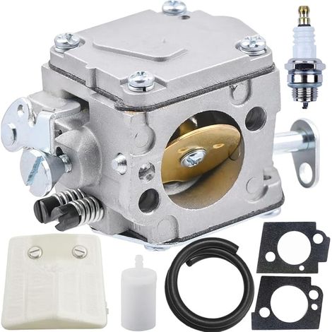 Carburateur pour Husqvarna 61 266 268 272 272XP tronçonneuse Carb 503 28 03-16 574331601 503 44 68-01 503 44 72-03 503280407 503280304 503280114 pour Tillotson HS254B tronçonneuse à Essence