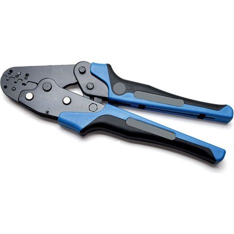 Utensile Meccanico Pinza per Terminali Faston ott. con colletto aperto 0.5-4 mmq