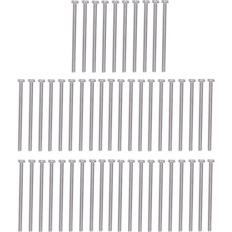 50 Stück A2-70 Edelstahl-Zylinderschrauben für Feinmechaniker M3M3x50 (1/5)