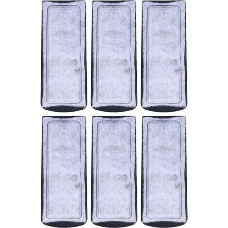 XEPHO Filtre en Coton, 6 pièces pour Filtre d'aquarium, Accessoire de Filtre Mural de Remplacement pour Aquariums