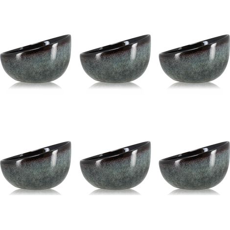 Lot de 6 coupelles en grès 12cm, GRENADA