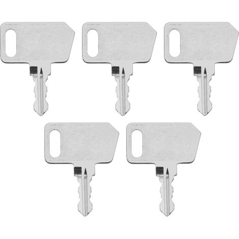 Lot de 5 clés de démarrage de Rechange 14644 compatibles avec Fendt et Deutz Hatz Switch Key, référence 15271326 (1/5)