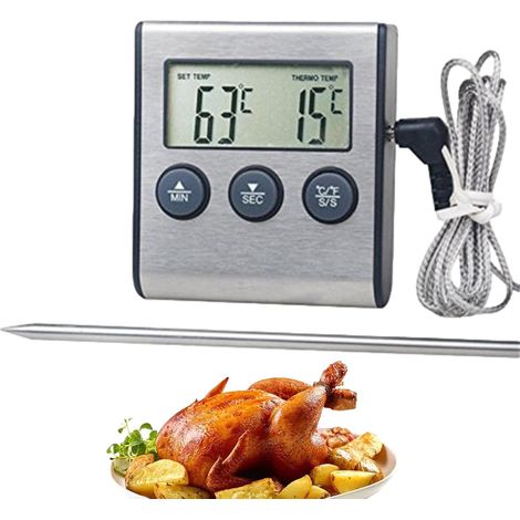 Lambo Thermomètre à Viande - sonde de Barbecue (1/5)