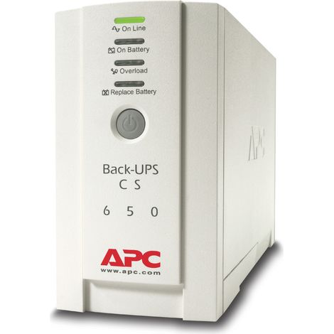 APC Back-UPS gruppo di continuità (UPS) Standby (Offline) 0,65 kVA 400 W 4 presa(e) AC BK650EI (1/4)