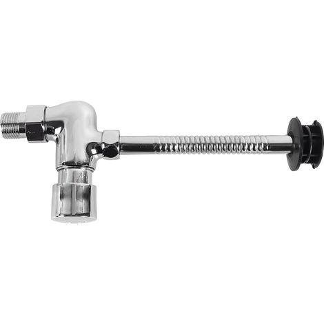 Bouton de robinet de chasse d'urinoir en cuivre pour salle de bain commerciale 1,27 cm (1/5)