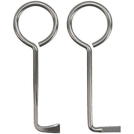 Bande de rétention d'eau en silicone insonorisante pour sol de douche de 1 m (blanc) (1/5)