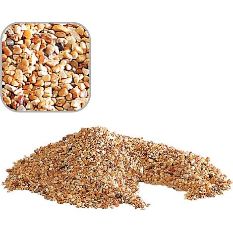 20 Kg bernstein Quarzkies Premium Qualität 1-2 mm Bodengrund Aquarium Kies