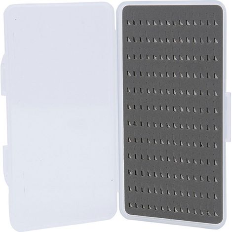 Boîte de rangement ABS légère pour matériel de pêche à la mouche avec compartiments en mousse
