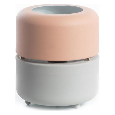 Lampada da tavolo Idra in metallo rosa e grigio STS (1/3)