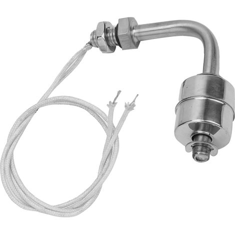 Schwimmerschalter aus Edelstahl zur Wasserstandsregelung, Wasserstandsschalter, Flüssigkeitsstandsschalter, Schwimmer-Flüssigkeitsstandsregler, vertikale Höhe 75 mm (1/5)