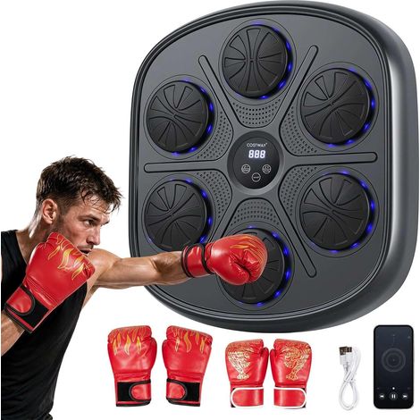Musical Boxing Machine with LED Display & 9 Modes (1/5)