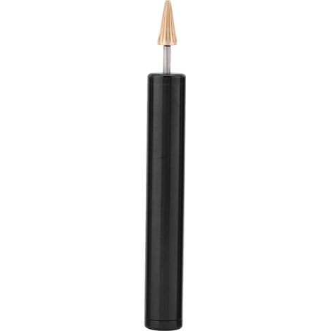 Applicateur d'huile de teinture pour bord supérieur en cuir DIY, outil de finition pour ceinture et sangle, noir (1/5)