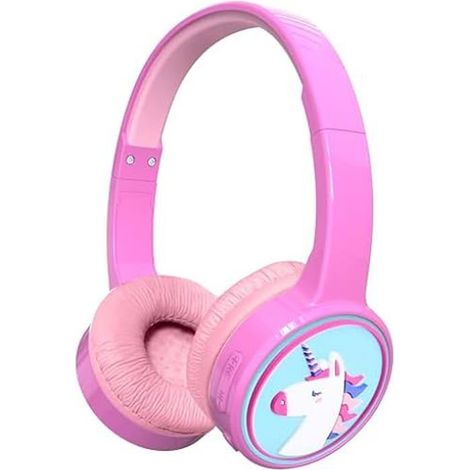 Casque Audio Enfant - DENVER - BTH-106P - Sans Fil - Rose - Volume Réglable