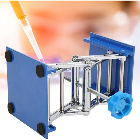 Support élévateur en aluminium pour laboratoire scolaire, support réglable de matériel de physique, chimie et biologie, plateforme stable pour expériences éducatives. (1/5)