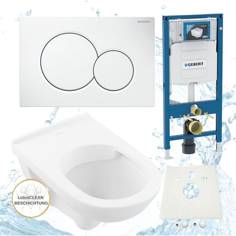 Geberit Vorwandelement + V&B O.Novo + Sigma01 + WC-Sitz