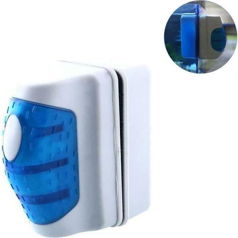 BROSSE MAGNÉTIQUE NETTOYEUR DE VITRES D'AQUARIUM BROSSE MAGNÉTIQUE NETTOYAGE DE VITRES (1/4)