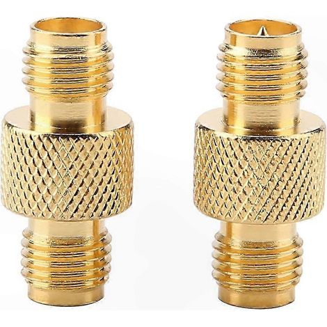 Adaptateur coaxial RP SMA femelle vers SMA femelle Connecteur RF pour tests et conversion (1/4)