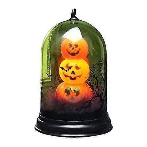 Halloween Pumpkin LED Electronic Candle Festival Home Decoration Pink Lamps (1/5)