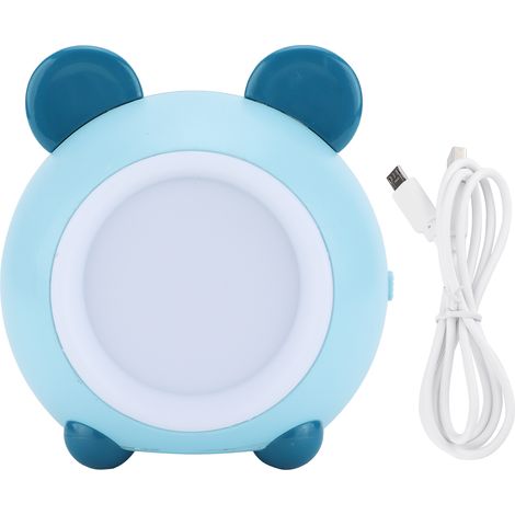 USB Night Light Cartoon Vertical Table Lamp for Cabinet Bedroom Bedside Decoration Home DeskXY010X Blue Bear (1/5)