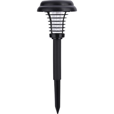Lampe solaire anti-moustiques électronique LED pour jardin et pelouse extérieur, piège à insectes et moustiques (1/5)