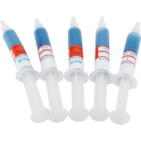 5-teiliges Set aus Diamantschleif- und Polierpaste, Schleifpaste, Schleifpaste, Nadel, Tube W52000 (1/5)
