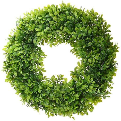 Guirlande de plantes artificielles en plastique, verte, 1 pièce (1/5)