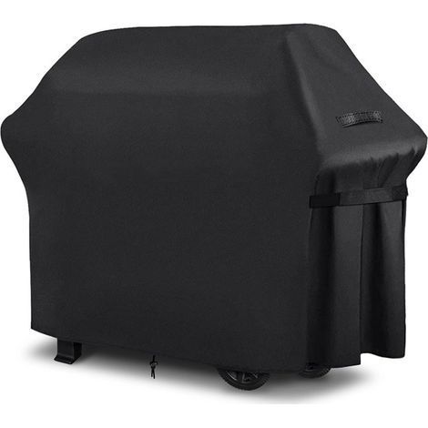 Housse Barbecue Exterieur, Barbecue Gaz, Bâche de Protection BBQ, Anti-Vent, Anti-UV,Impermeable(147x61x117cm) (1/5)