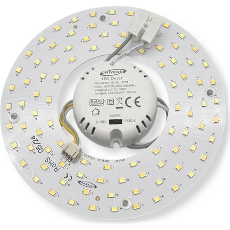 Circolina LED magnetica luce da 16 22 32 54w sostituisce neon circolare disco 3A 17W (1/2)
