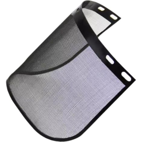 Remplacement Du Bouclier Facial,Visière de Protection Grillagée En Méta,Rechange En Mailles En Visor de Remplacement de Puces,pour La Coupe Du Jardinage (1/5)