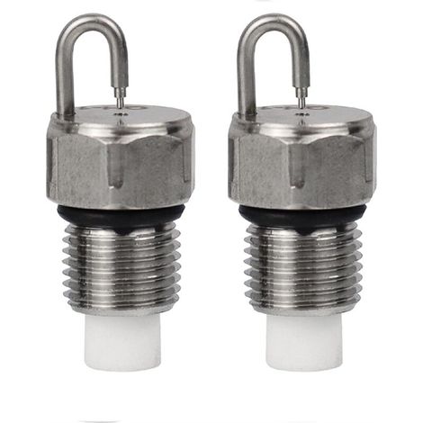 Set mit 2 Ersatzdüsenköpfen aus Edelstahl mit Baumwollfilter für externe Kühlsysteme und Hochdruck-Nebelsprühgeräte (1/4)