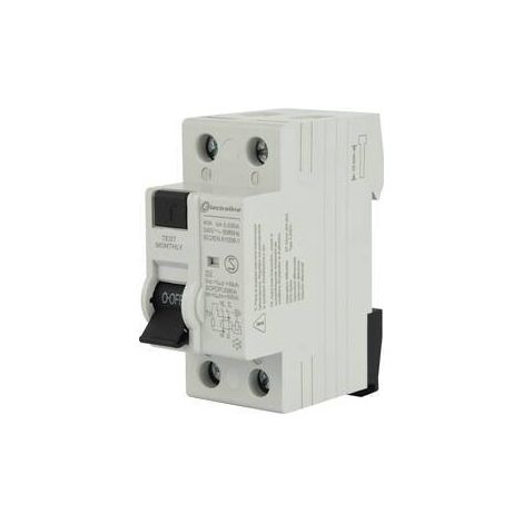 2 x INTERRUTTORE DIFFERENZIALE 30MA 40A 6KA TIPO A