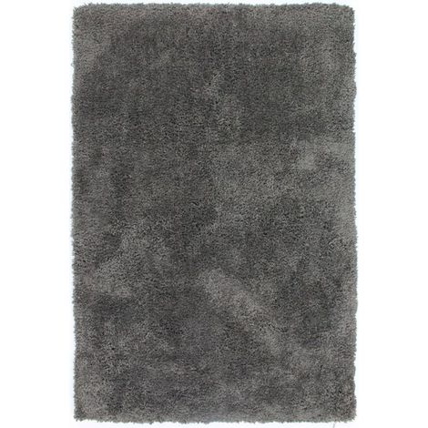 COCOON - Tapis toucher laineux et extra-doux taupe 120x170 (1/4)