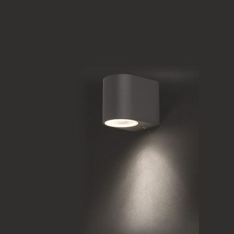 Applique esterna Nowodvorski NICO grafite GU10 IP54