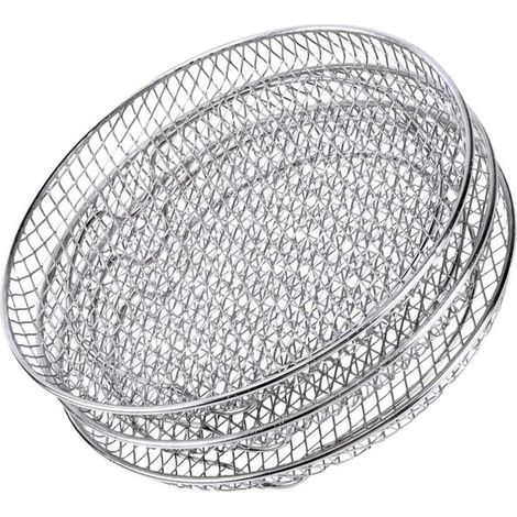 Grille à air chaud 3 niveaux en acier inoxydable (1/5)