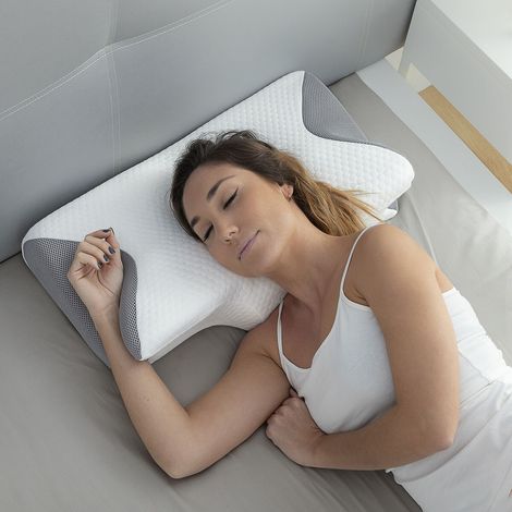 Cuscino Cervicale Ergonomico In Memory Foam Conforti InnovaGoods (1/5)