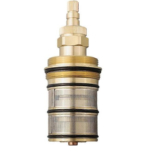 Mitigeur thermostatique, robinet de douche, thermostat de rechange en laiton, thermostat de rechange 20-48 °C (1/5)
