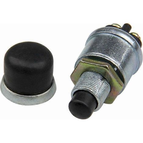 Interruptor de control de motor de alta resistencia para automóvil, botón de arranque momentáneo de alta resistencia, 12 V CC, resistente a la intemperie (50 amperios). (1/5)