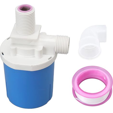 Vanne à Flotteur Automatique, Vanne de Contrôle du Niveau d'eau Intérieure Anti-Fuite pour Réservoir d'eau (G3/4 Entrée supérieure intégrée) (1/5)