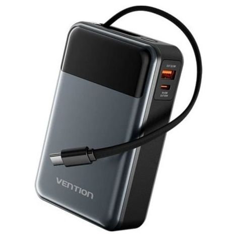 Powerbank 20000mAh Vention FHYB0/ 65W/ Gris