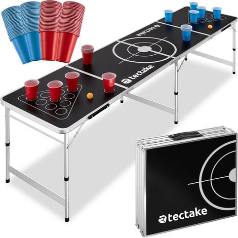 Table de Bière Pong Brew Battle réglable en hauteur et pliable - (1/5)