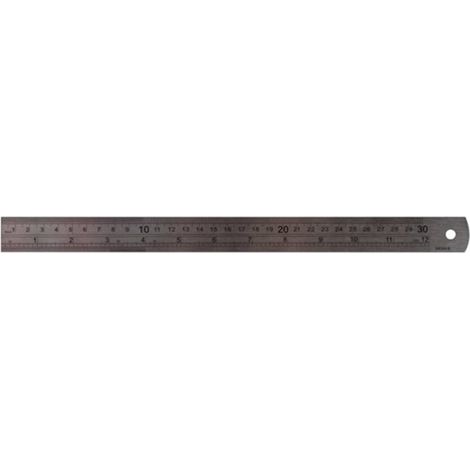 Regla bahco 12 inch acero inoxidable grabada ergonómica