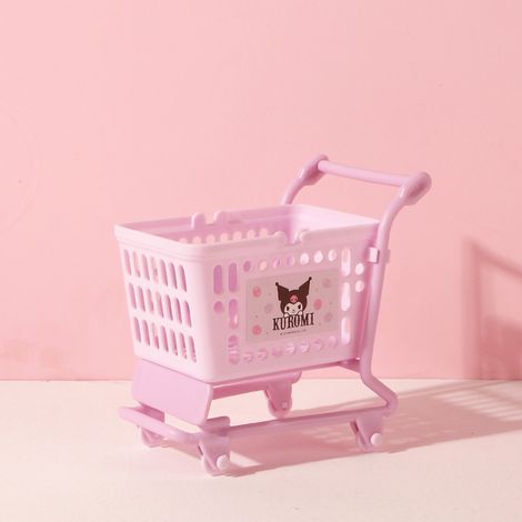 Mini chariot de courses, poussette, chariot de supermarché à main, jouet de rangement, décoration de bureau, type 1 (1/5)