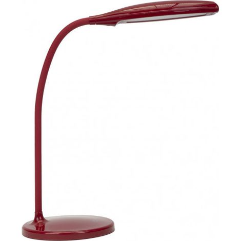 FABRILAMP 140671007  Turmalite Flexo 7w 560lm Rosso 3000-4000-6000k 45x16x35 Cm Intensità Reg.
