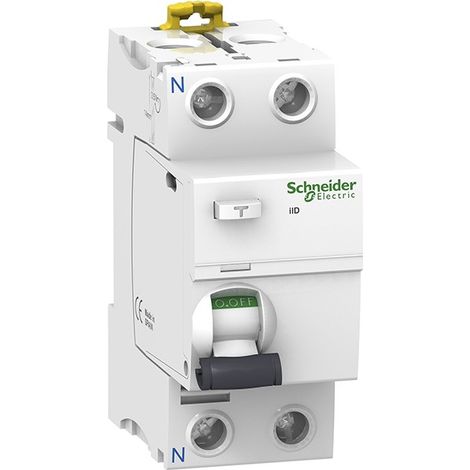 Interruptor diferencial 2P 25A 30mA AC TERCIARIO Schneider A9R81225